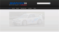 Desktop Screenshot of baporo-motorsport.com